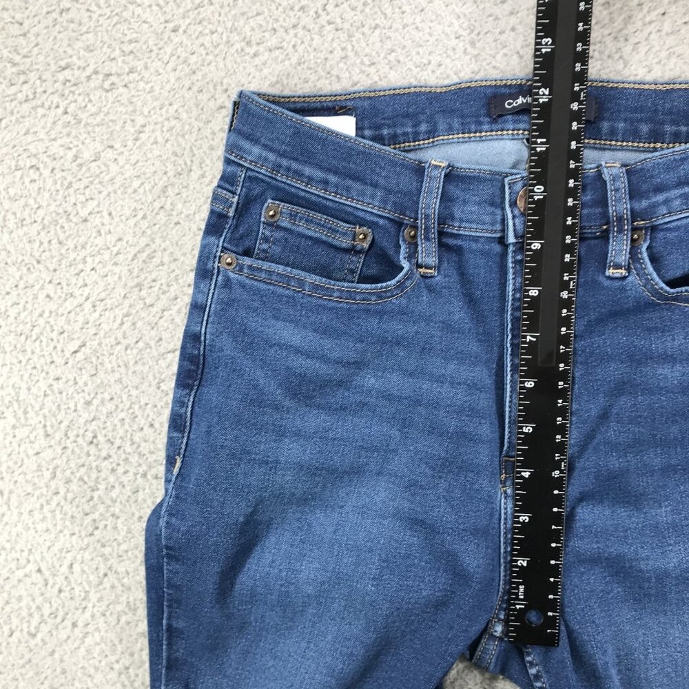 CALVIN KLEIN‎ Jeans Womens Size 6 High Rise Skinny Medium Wash Repreve Denim - Picture 13 of 16